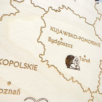 Mapa Polski