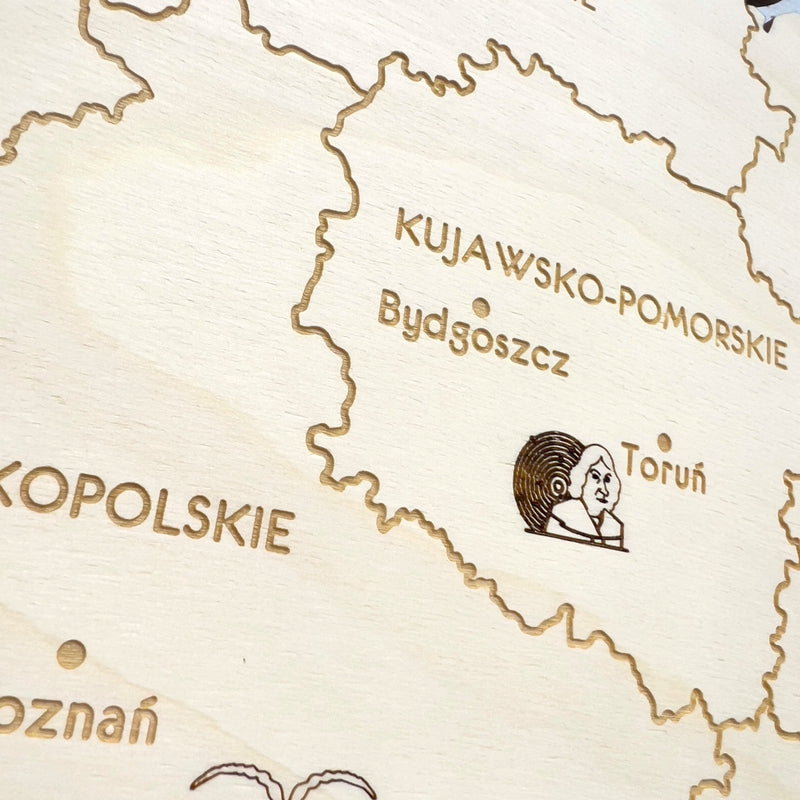 Mapa Polski