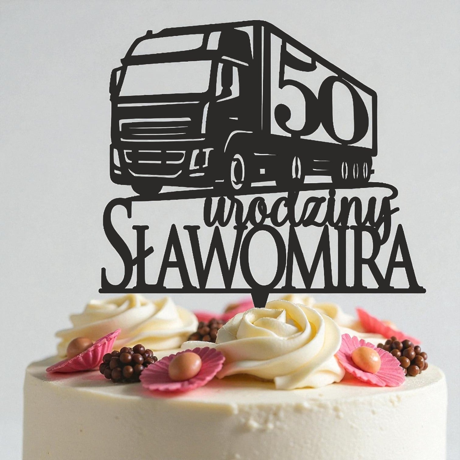 Geburtstags-Topper für einen Fahrradfan 