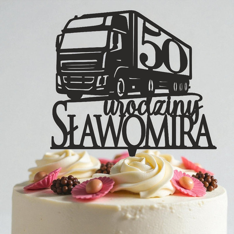 Geburtstags-Topper für einen Fahrradfan 