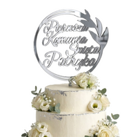 Personalizowany Topper na Tort Komunijny z Imieniem