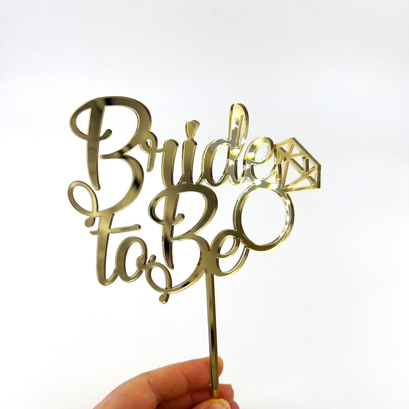 Bride to Be Topper