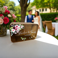 Skrzynka na koperty ślubne z personalizacją