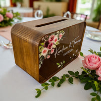 Skrzynka na koperty ślubne z personalizacją