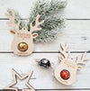 Christmas reindeer pendants