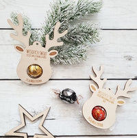 Christmas reindeer pendants