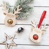 Christmas reindeer pendants