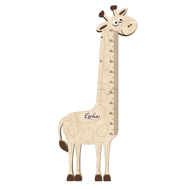 Giraffen-Höhentabelle